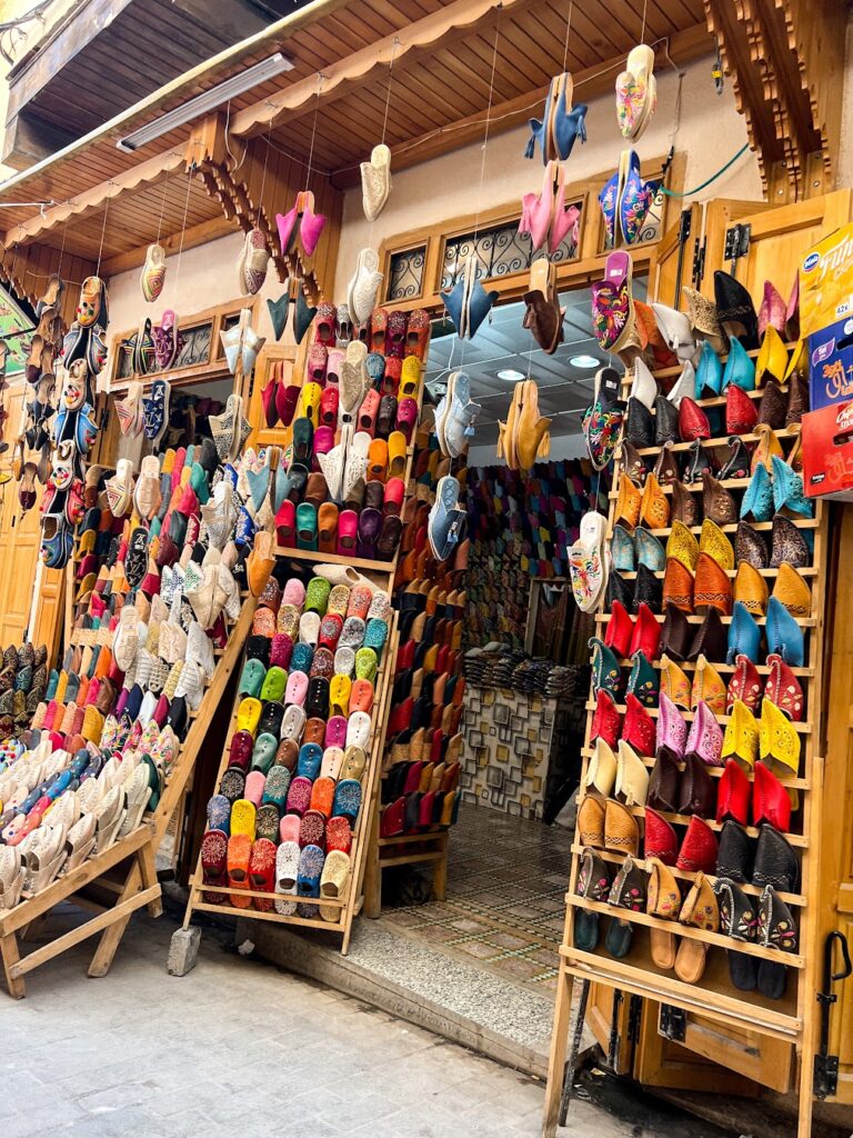 Shops in the Medina, Fez