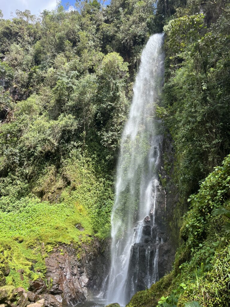 Cascada Salto del Angeles in Jardín, Colombia